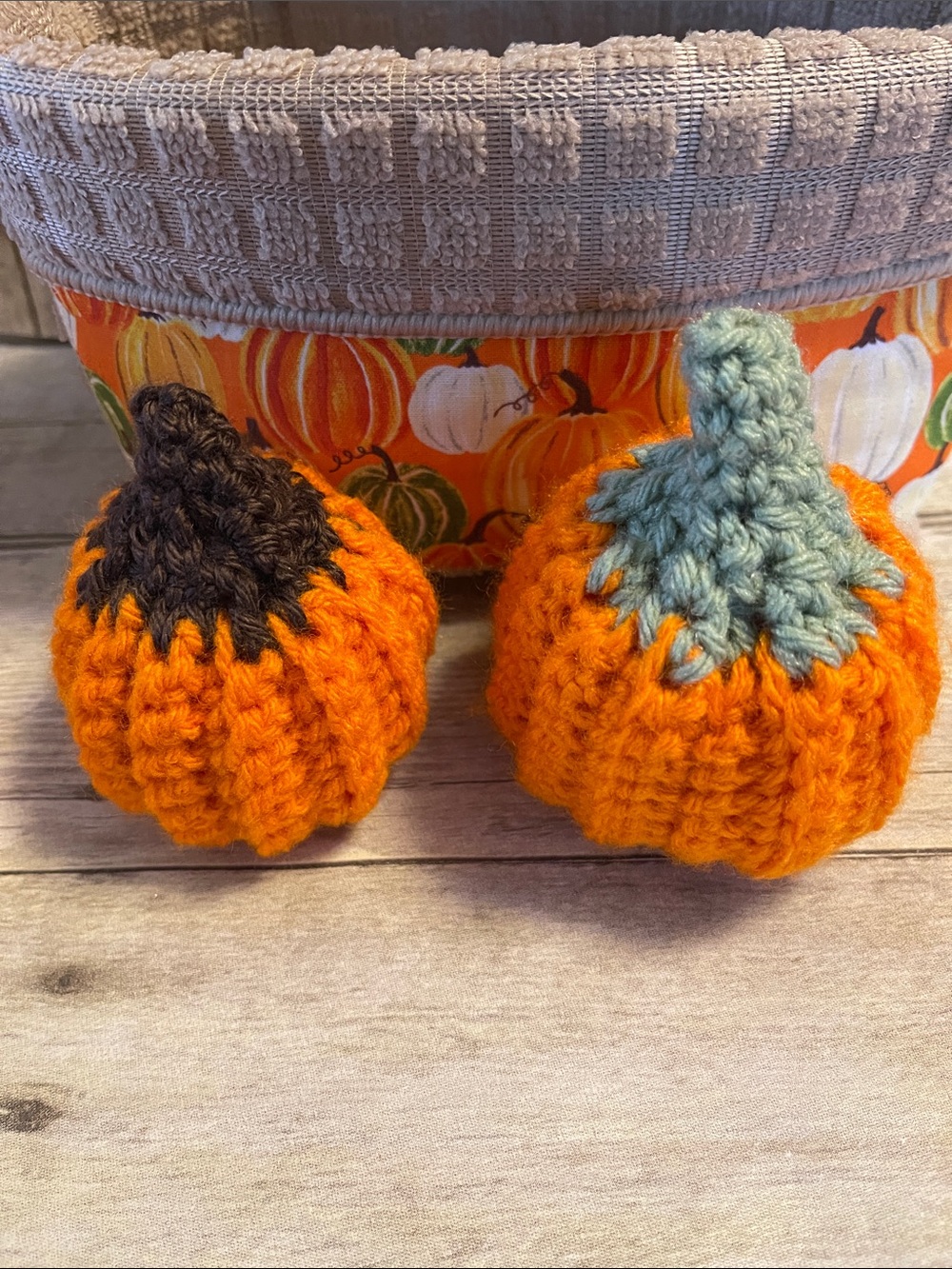10 Pc Pumpkin & Orange Bundle/Basket NWT Fall/Autumn Kitchen Bundle - Picture 6 of 15